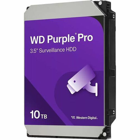 Western Digital Purple Pro Smart Video Hard Drive - 10TB WD102PURP