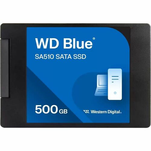 WD Blue SA510 SATA SSD 2.5"/7mm Cased - 500GB WDS500G3B0A-00AXR0