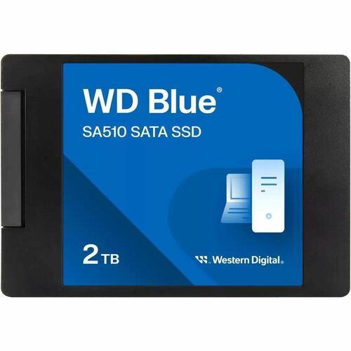 WD Blue SA510 SATA SSD 2.5"/7mm Cased - 2TB WDS200T3B0A-00C7K0