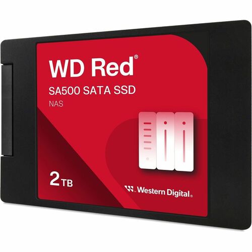 SanDisk Red SA500 NAS SATA SSD 2.5"/7mm Cased - 2TB WDS200T2R0A-68CKB0