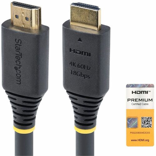 StarTech.com HDMI Audio/Video Cable HDMI2-CABLE-4K60-25F