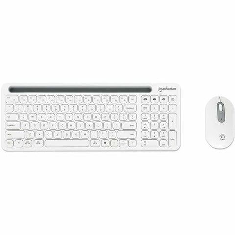 Manhattan Dual-Mode Multipoint Wireless Keyboard and Mouse Combo Set 180580