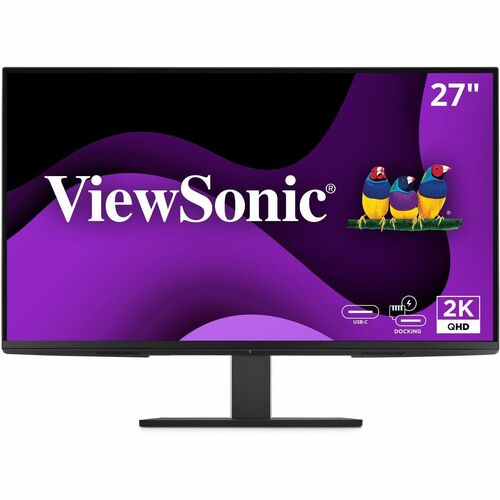 ViewSonic 27'' 1440p IPS Ergonomic Docking Monitor | 100W USB-C, RJ45, Daisy Chain VG2758-2K