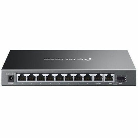 TP-Link Omada 10-Port Gigabit Easy Managed Switch with 8-Port PoE+ ES210GMP