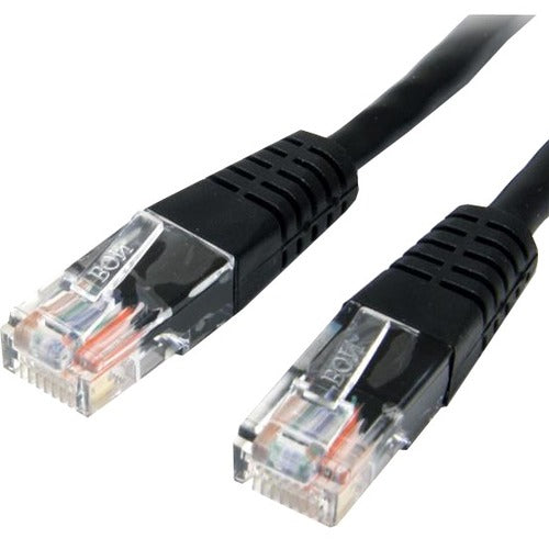 StarTech.com 50ft Black Molded Cat5e UTP Patch Cable M45PATCH50BK