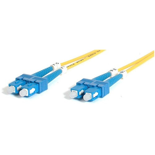 StarTech.com Fiber Optic Duplex Patch Network Cable SMFIBSCSC2