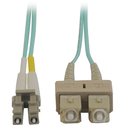 Tripp Lite by Eaton Aqua Duplex Fiber Patch Cable N816-03M