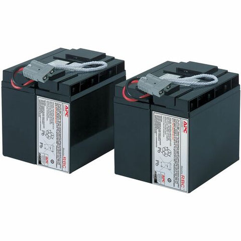 APC by Schneider Electric Replacement Battery Cartridge, VRLA battery, 17Ah, 12VDC, 2-year warranty RBC55