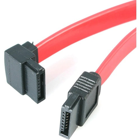 StarTech.com 18in SATA to Left Angle SATA Cable SATA18LA1