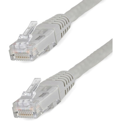 StarTech.com 20ft Gray Cat6 UTP Patch Cable ETL Verified C6PATCH20GR